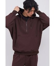 TORNADO MART∴アーチボリュームハーフZIPフーディー