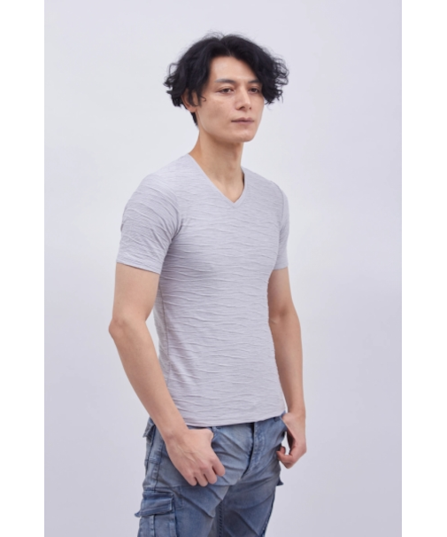 TORNADO MART∴ボーダーウェーブジャガードハンソデネック