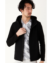HIGH STREET∴コンビフーディーブルゾン