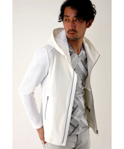HIGH STREET∴コンビフーディーブルゾン