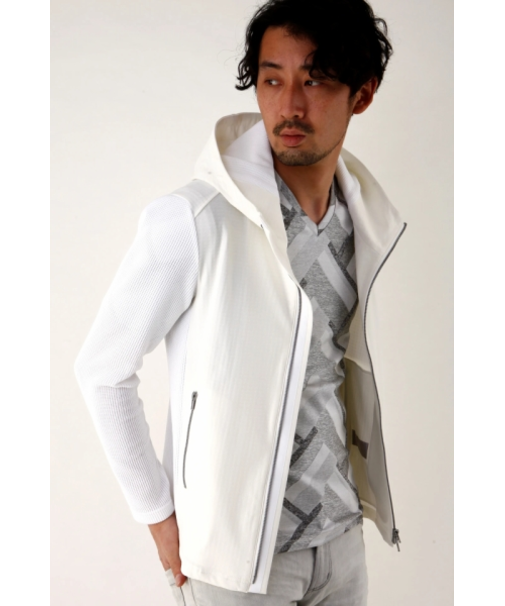 HIGH STREET∴コンビフーディーブルゾン