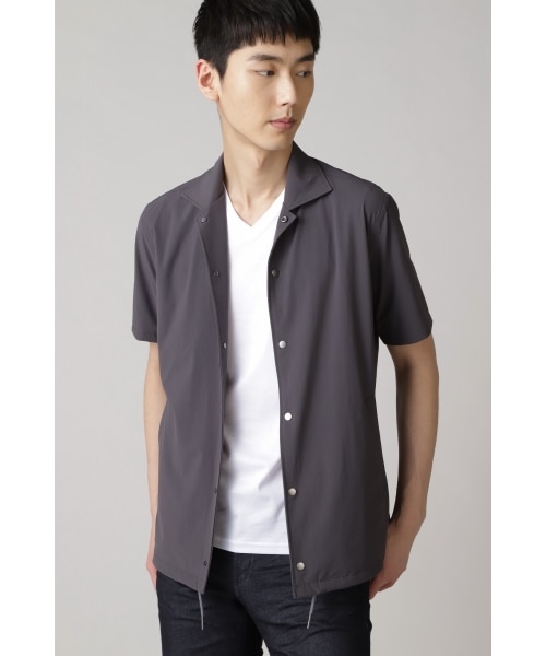 HIGH STREET∴シャドーボタニカルショートウイング7分袖シャツ｜ハイ