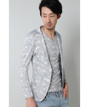 HIGH STREET∴ボタニカルジャガードカットジャケット