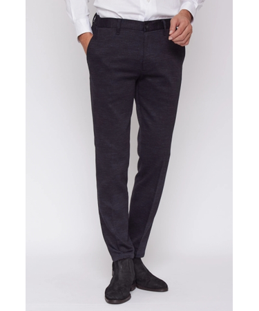 HIGH STREET∴綿麻ジオメトリックジャージイージーパンツ