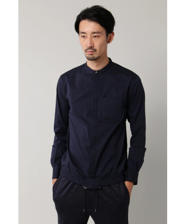 HIGH STREET∴サッカーバンドカラーシャツブルゾン