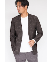 HIGH STREET∴ヒートパフォーマーノーカラージャケット