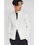 HIGH STREET∴フクレチェックスタンドZIPニット