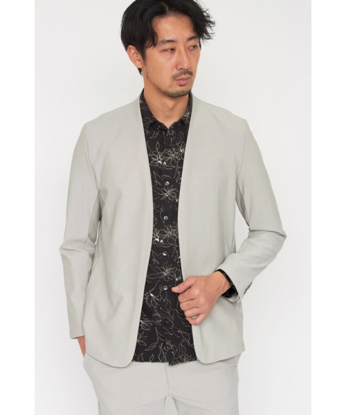 circle motion JERSEY ノーカラージャケット(セットアップ可能