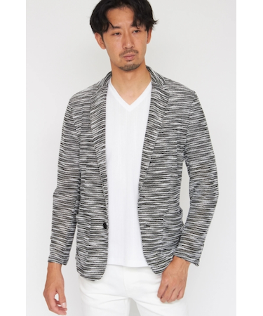 HIGH STREET∴ツイーディーメッシュジャケット