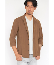 HIGH STREET∴リフラクスショートウイング７分袖シャツ