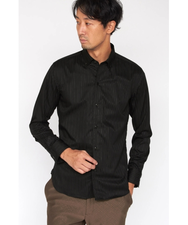 HIGH STREET∴ブライトストライプ イタリアンBDシャツ