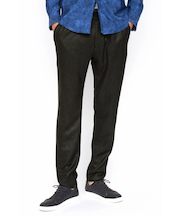 HIGH STREET∴フェイクスエードプリントイージーパンツ