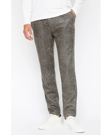 HIGH STREET∴フェイクスエードプリントイージーパンツ