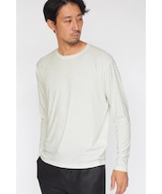 HIGH STREET∴ヘリンボンJQ長袖クルーネックカットソー