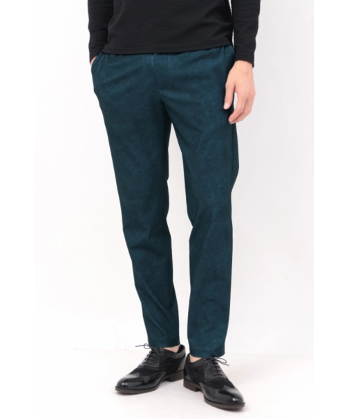 HIGH STREET∴トリコットメッシュマーブル調プリントイージーパンツ