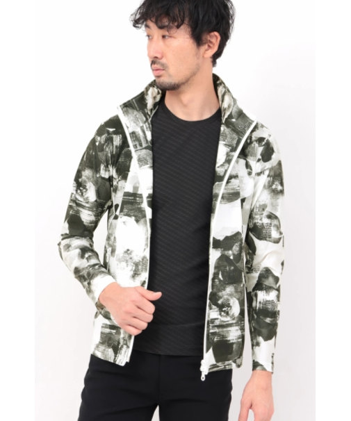 HIGH STREET∴ハイテンションMINEROプリントスタンドブルゾン