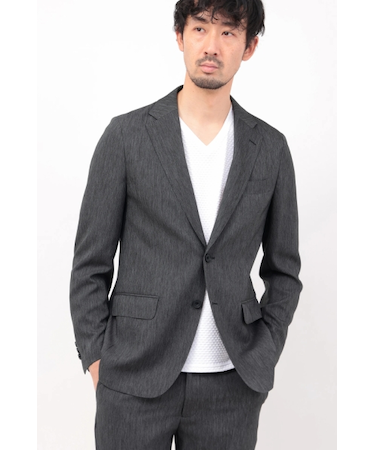 HIGH STREET∴4WAYデニムライクスマートジャケット