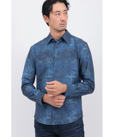 ハイテンションパティーナプリントシャツ