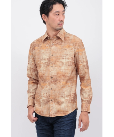 ハイテンションパティーナプリントシャツ