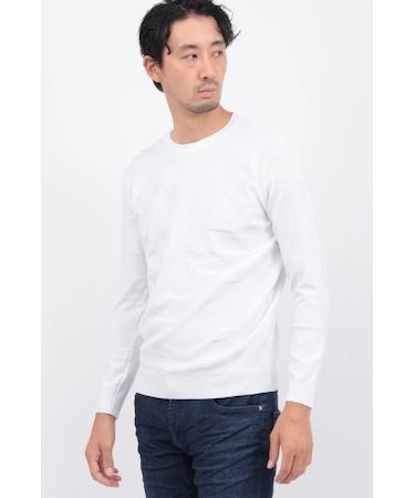 バイアスリンクスクルーネックKN