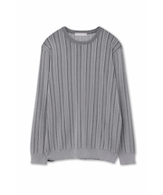 ＨＩＧＨ ＳＴＲＥＥＴ∴ブライトランダムテレコクルーネックＫＮ