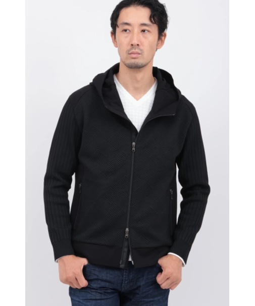 ニットコンビフーディーBL