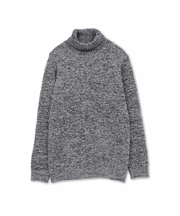 HIGH STREET∴バイアスリンクスモールタートルネックKN