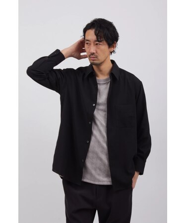 HIGH STREET∴ドレープモーションオーバーシャツ