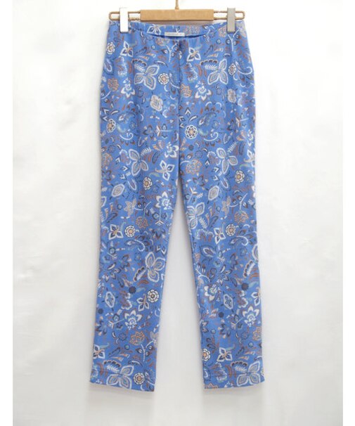 スリット入9分丈パンツ