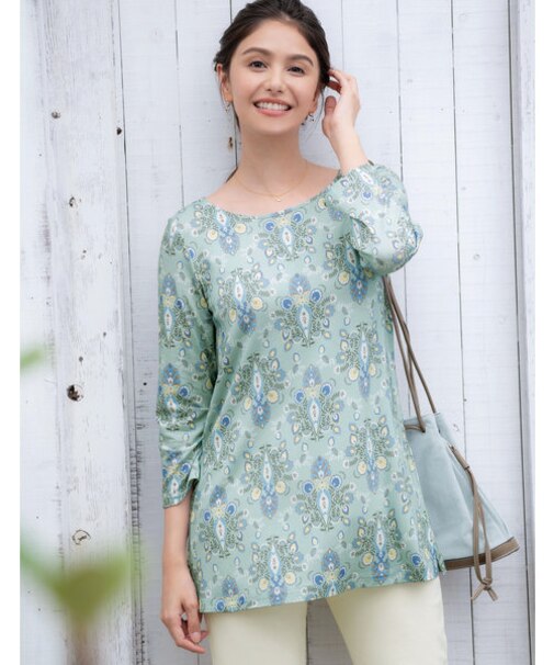 7分袖チュニック