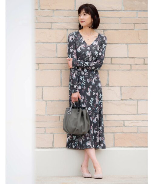 長袖ワンピース