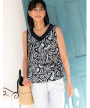 ノースリーブプルオーバー