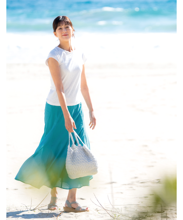 刺しゅう入半袖Tシャツ