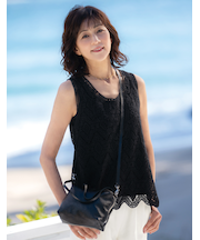 ノースリーブプルオーバー