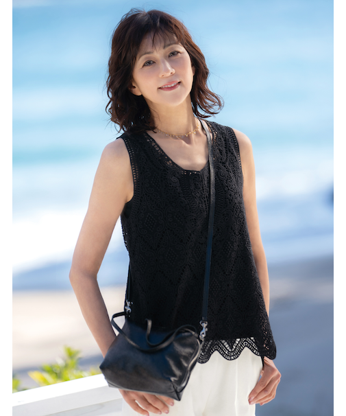 ノースリーブプルオーバー