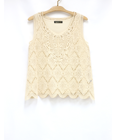 ノースリーブプルオーバー