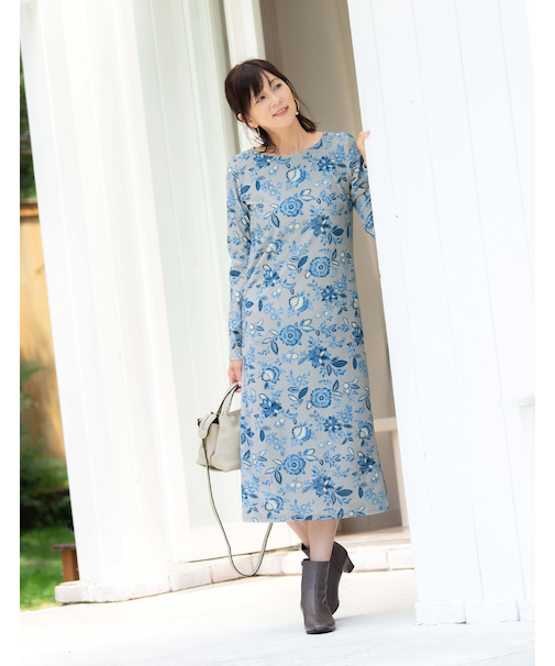 長袖ワンピース