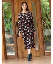 長袖ワンピース