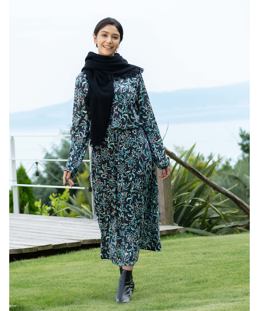 長袖ワンピース