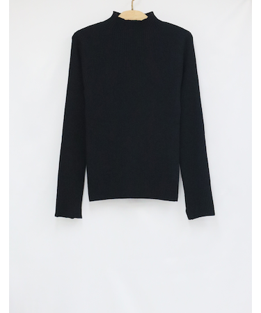 長袖ニットプルオーバー