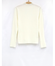 長袖ニットプルオーバー