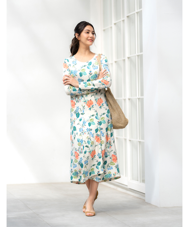 長袖ワンピース