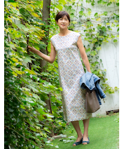 フレンチスリーブワンピース