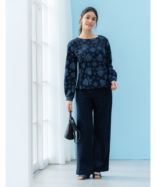 長袖プルオーバー