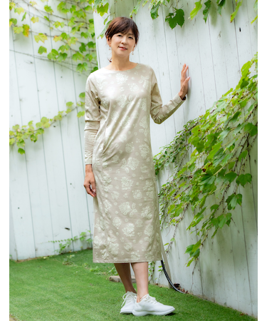 長袖ワンピース