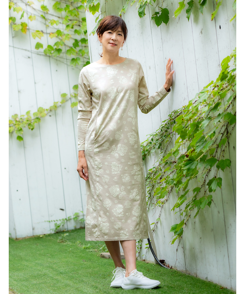 長袖ワンピース