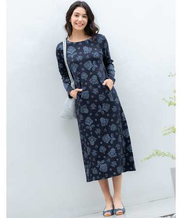 長袖ワンピース