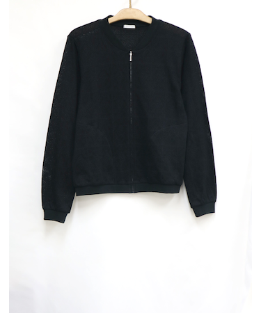 ジップアップブルゾン