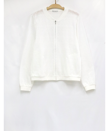 ジップアップブルゾン