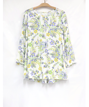 8分袖チュニックブラウス